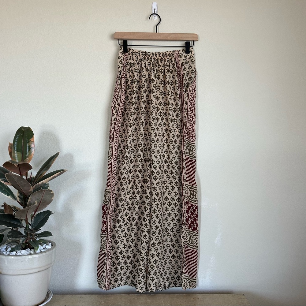 Zen Ethic Block Print Pants